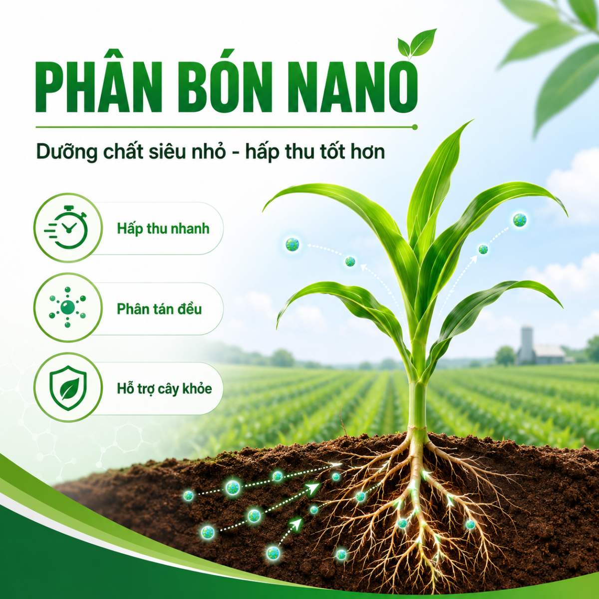 Phân Bón Nano Là Gì? Lợi Ích Thực Tế Cho Cây Trồng