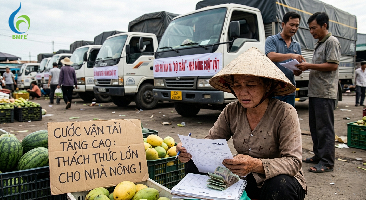 Chi phí vận tải nông sản 2026: Tác động từ giá dầu và giải pháp ứng phó