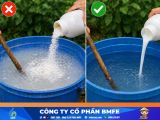 Kỹ thuật phối trộn thuốc BVTV an toàn và không kết tủa