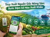 Truy Xuất Nguồn Gốc Nông Sản: Bước Đệm Số Hóa Xuất Khẩu