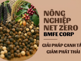 Nông nghiệp Net Zero: Giải pháp canh tác giảm phát thải cùng BMFE CORP