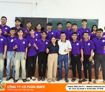 BMFE đồng hành cùng sinh viên Trường Cao đẳng Kinh tế Kỹ thuật Cần Thơ trong kỳ thực tập cuối khóa