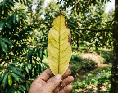 Lá sầu riêng bị vàng: Nguyên nhân và cách khắc phục hiệu quả
