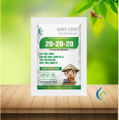 Phân Bón NPK 20-20-20 – Giải pháp nuôi trái tối ưu từ BMFE