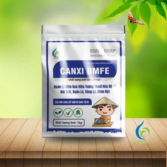 CANXI BMFE – Giải Pháp Cung Cấp Đạm & Canxi Tối Ưu Cho Cây Trồng