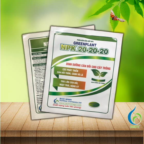 NPK 20-20-20 (Phân bón hỗn hợp NPK Greenplant)