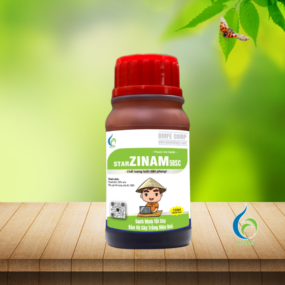 Star ZINAM 50SC – Thuốc trừ bệnh phổ rộng