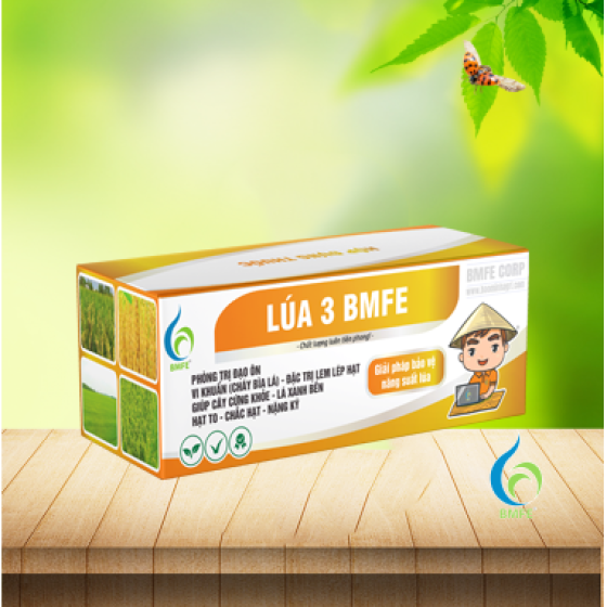 LÚA 3 BMFE - Hỗ Trợ Hạn Chế Lem Lép Hạt, Chắc Hạt, Nặng Ký