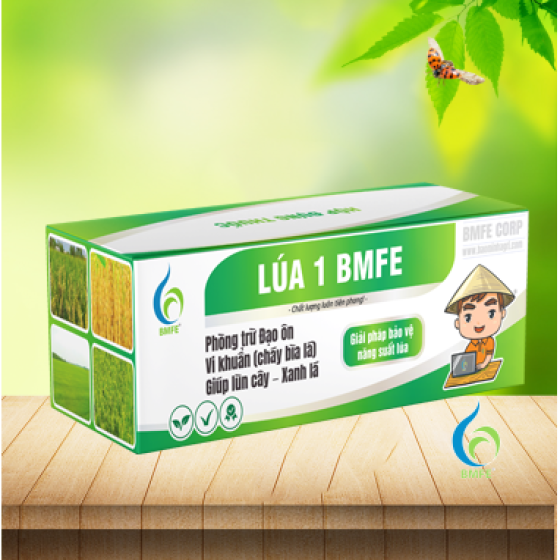 LÚA 1 BMFE | Giải Pháp Bảo Vệ Năng Suất Lúa, Hỗ Trợ Phòng Trừ Đạo Ôn Và Cháy Bìa Lá