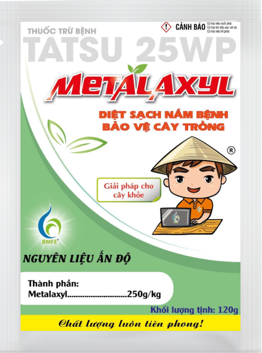 Metalaxyl 120g (Tatsu 25WP)